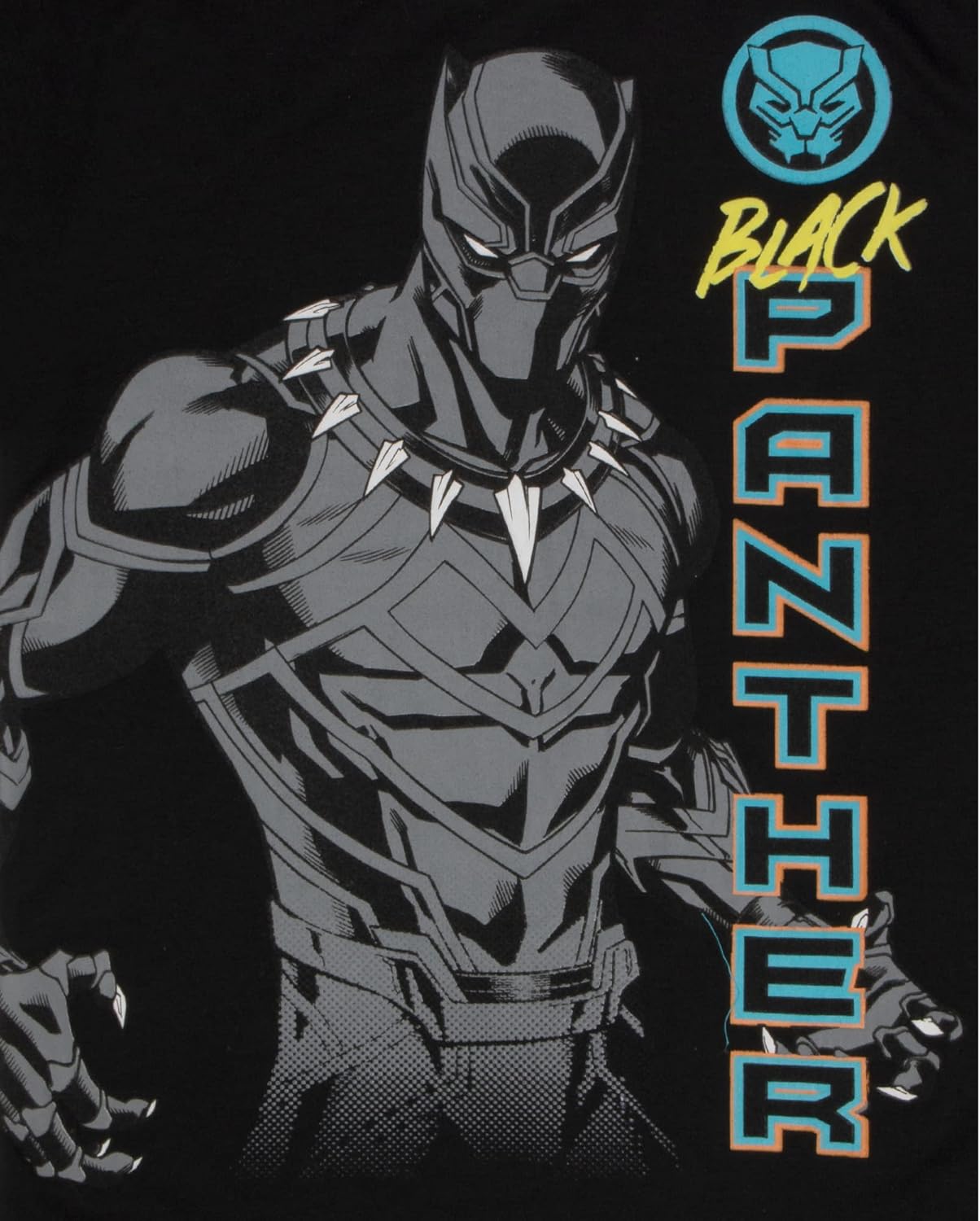 Marvel Avengers Spider-Man Black Panther Miles Morales Boys Superhero Short Sleeve T-Shirt, Tank Top and Mesh Shorts Set
