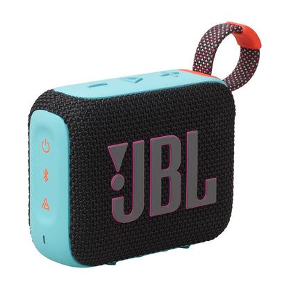 JBL Go 4 - Ultra-Portable, Waterproof and Dustproof Bluetooth Speaker, Big Pro Sound with Punchy bass, 7-Hour Built-in Battery, Made in Part with Recycled Materials (Black)