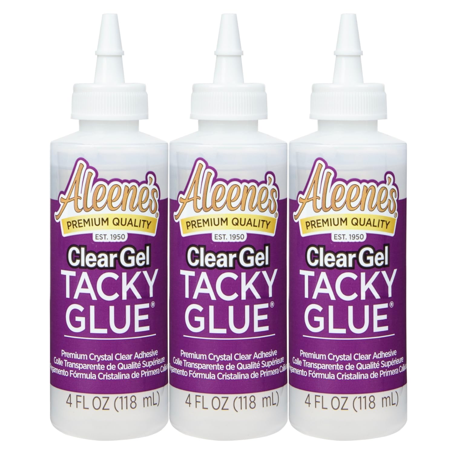 Aleene's Clear Gel Tacky Glue 4oz