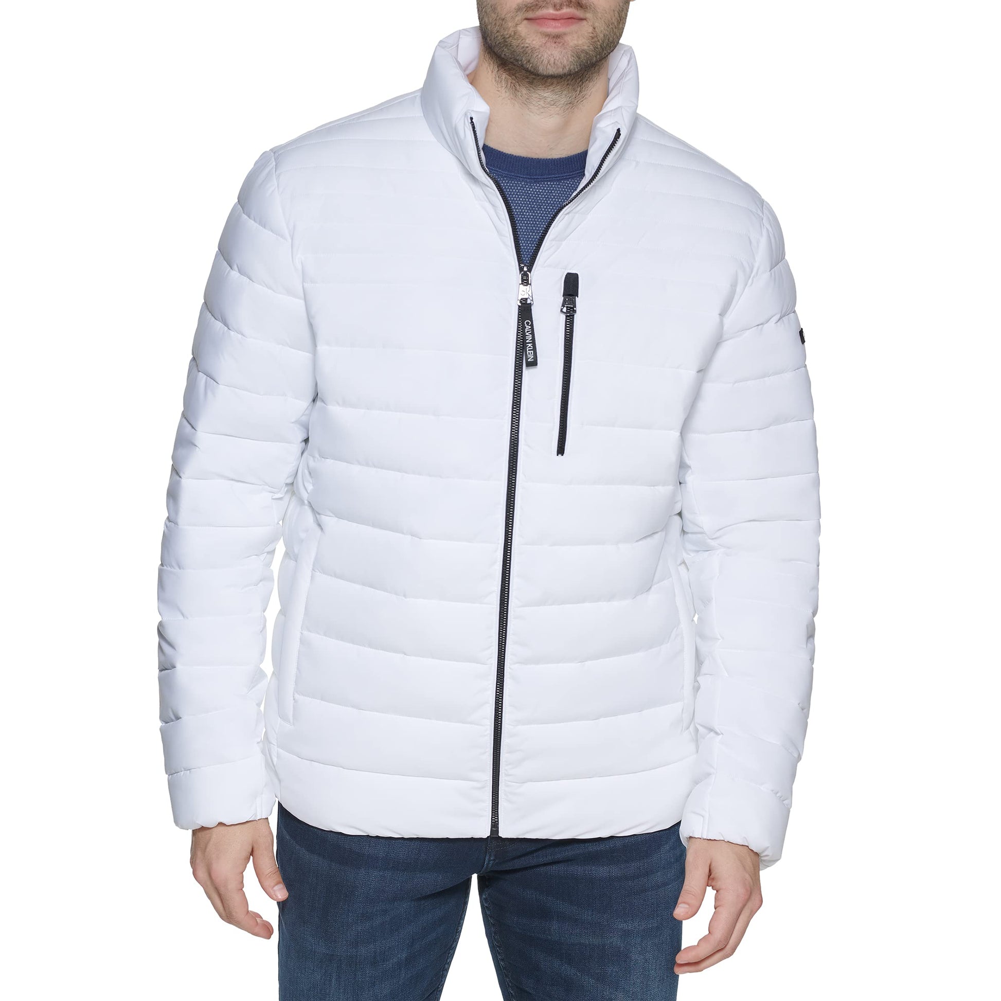 Calvin Klein Men's Full Zip Down Puffer Coat