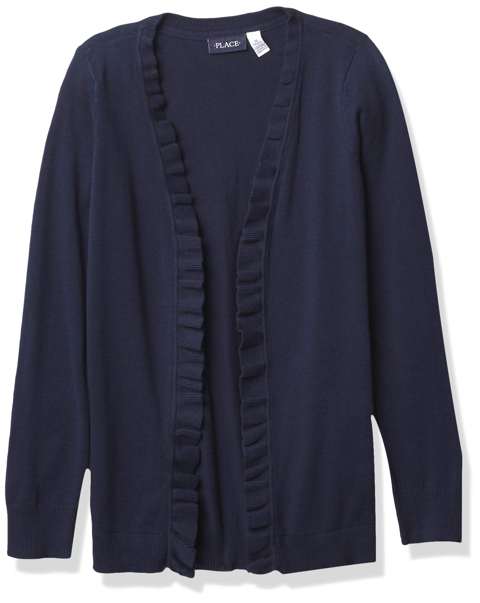 The Children'S Place Girls Ruffle Cardigan