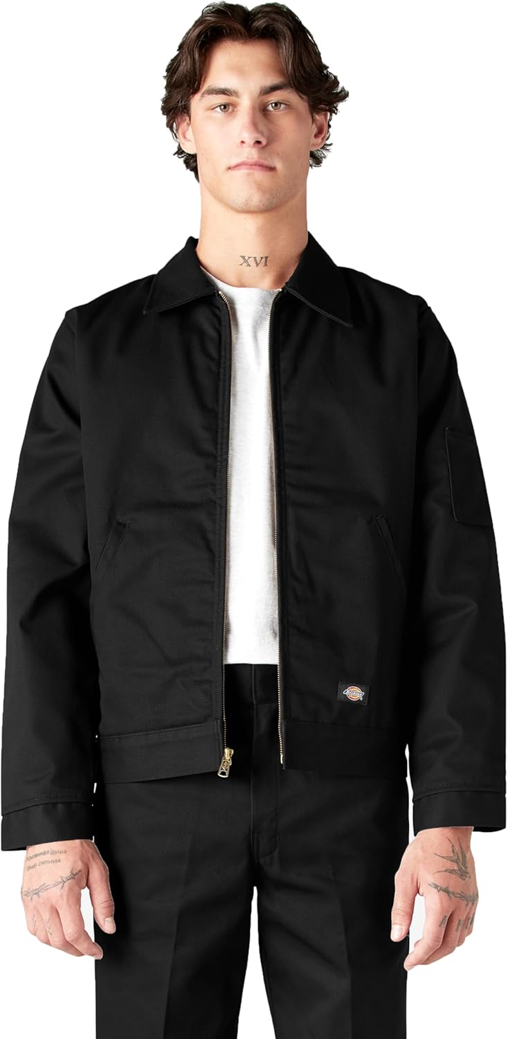 Dickies Men's Insulated Eisenhower Front-Zip Jacket