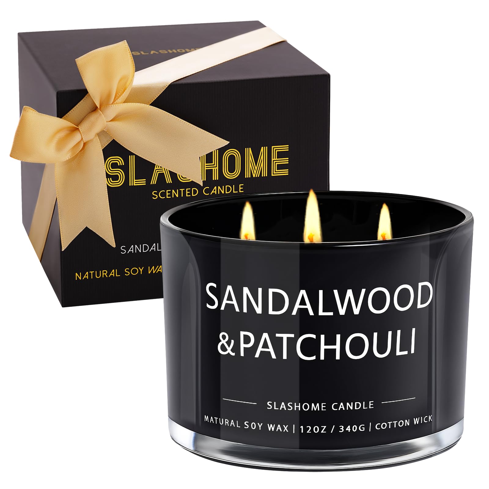 Christmas & Winter Candle Gift Set, 6 Pack 7oz Soy Scented Candles for Home, Holiday & Birthday Gift for Women & Men, Balsam Cedar, Christmas Cookies & Spices, Apple Cider, Hot Cocoa & Hello Winter
