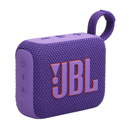 JBL Go 4 - Ultra-Portable, Waterproof and Dustproof Bluetooth Speaker, Big Pro Sound with Punchy bass, 7-Hour Built-in Battery, Made in Part with Recycled Materials (Black)