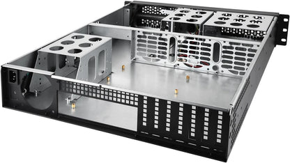 SilverStone Technology 2U ATX Rackmount Server Case with Dual 5.25" Bays (RM201B