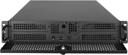 SilverStone Technology 2U ATX Rackmount Server Case with Dual 5.25" Bays (RM201B