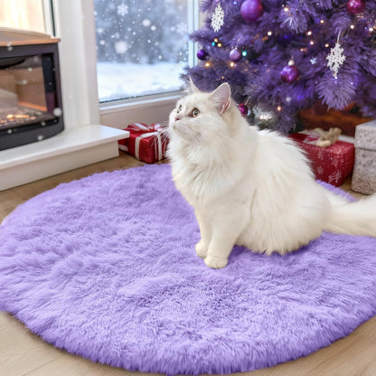 OLANLY Area Rugs for Living Room Bedroom, Machine Washable 4x5.9 ft Soft Fluffy Shaggy Bedside Rug, Indoor Floor Carpet for Kids Girls and Boys, Dorms, Nursery Rooms, Home Decor Aesthetic, Grey