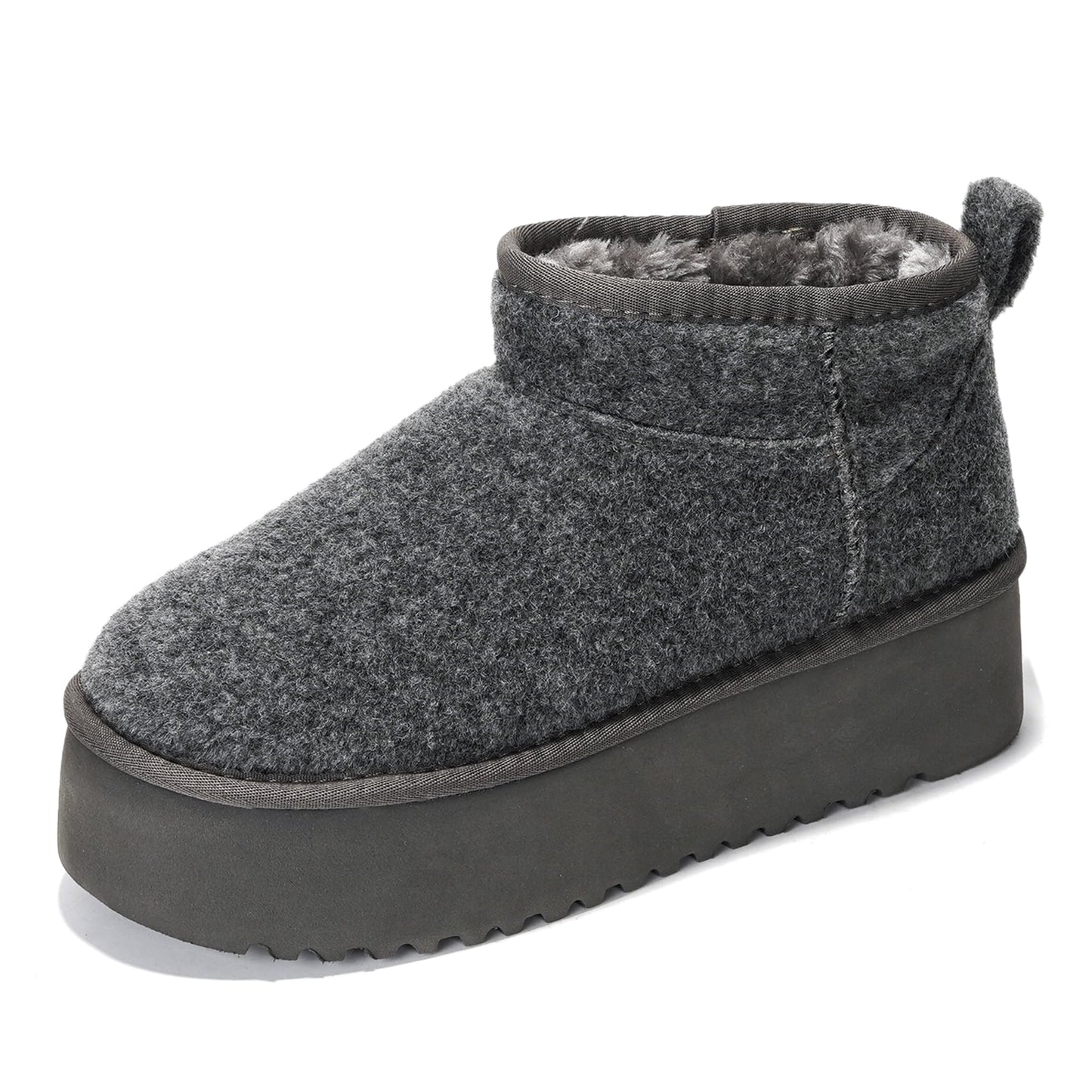 Project Cloud 100% Genuine Leather Ankle Boots for Women - Anti-Slip Memory Foam Insole Womens Boots - Lightweight Winter Womens Shoes, Ankle Booties for Women (Huggy)