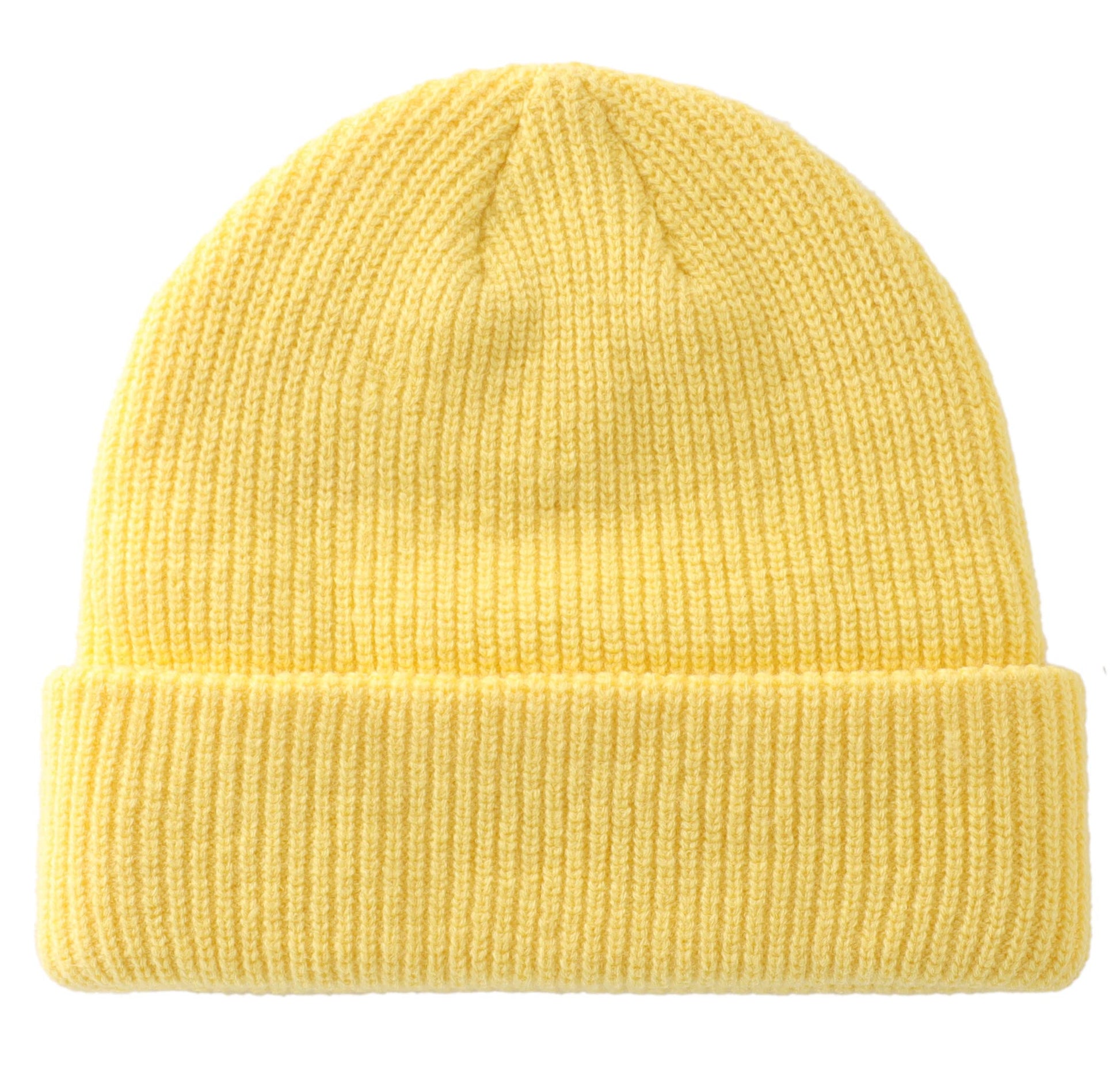 Connectyle Classic Double Layer Knit Beanie Hat Warm Thick Acrylic Winter Hats Daily Cuffed Beanies Watch Hat for Men Women
