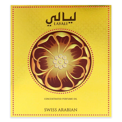 Swiss Arabian Layali - Luxury Products From Dubai - Long Lasting And Addictive Personal Perfume Oil Fragrance - A Seductive Signature Aroma - 0.5 Oz
