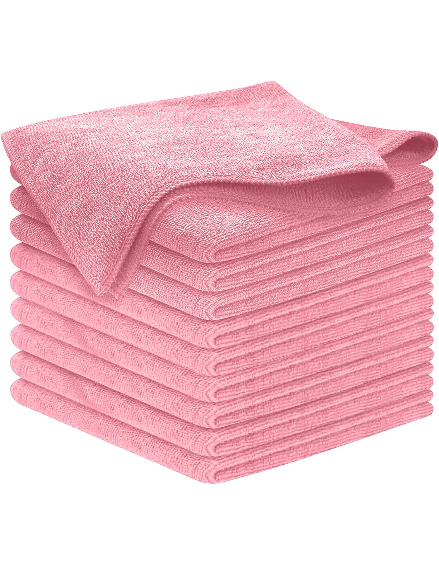 USANOOKS Microfiber Cleaning Cloth Grey - 12 Pcs (12.5"x12.5") - High Performance - 1200 Washes, Ultra Absorbent Microfiber Towel Weave Grime & Liquid for Streak-Free Mirror Shine - Car Washing Cloth