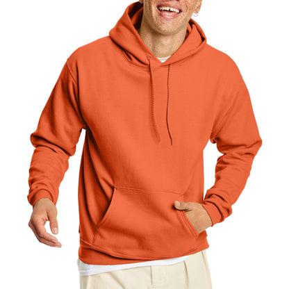 Hanes EcoSmart Hoodie, Midweight Fleece, Pullover Hooded Sweatshirt for Men