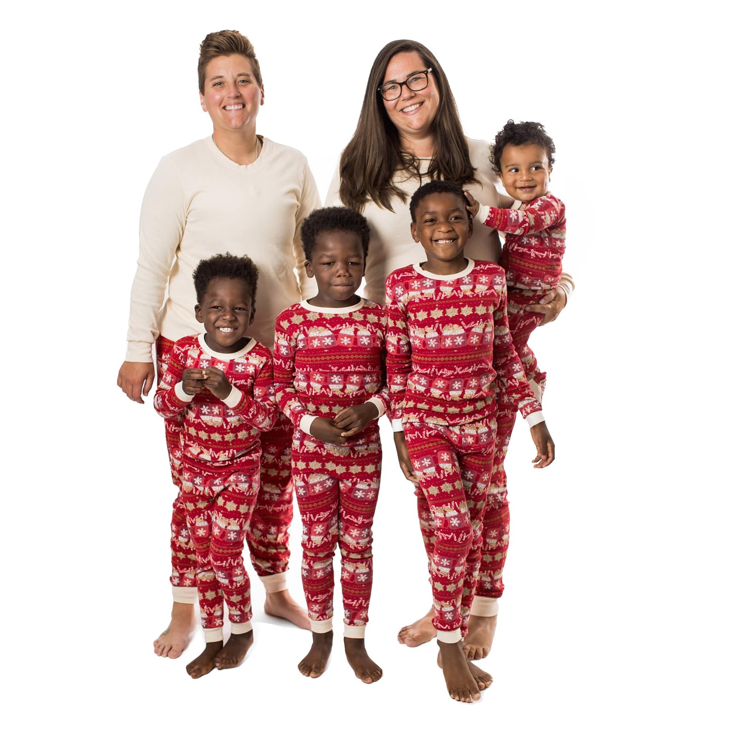 Burt's Bees Baby and Family Matching Holiday Organic Cotton Pajamas
