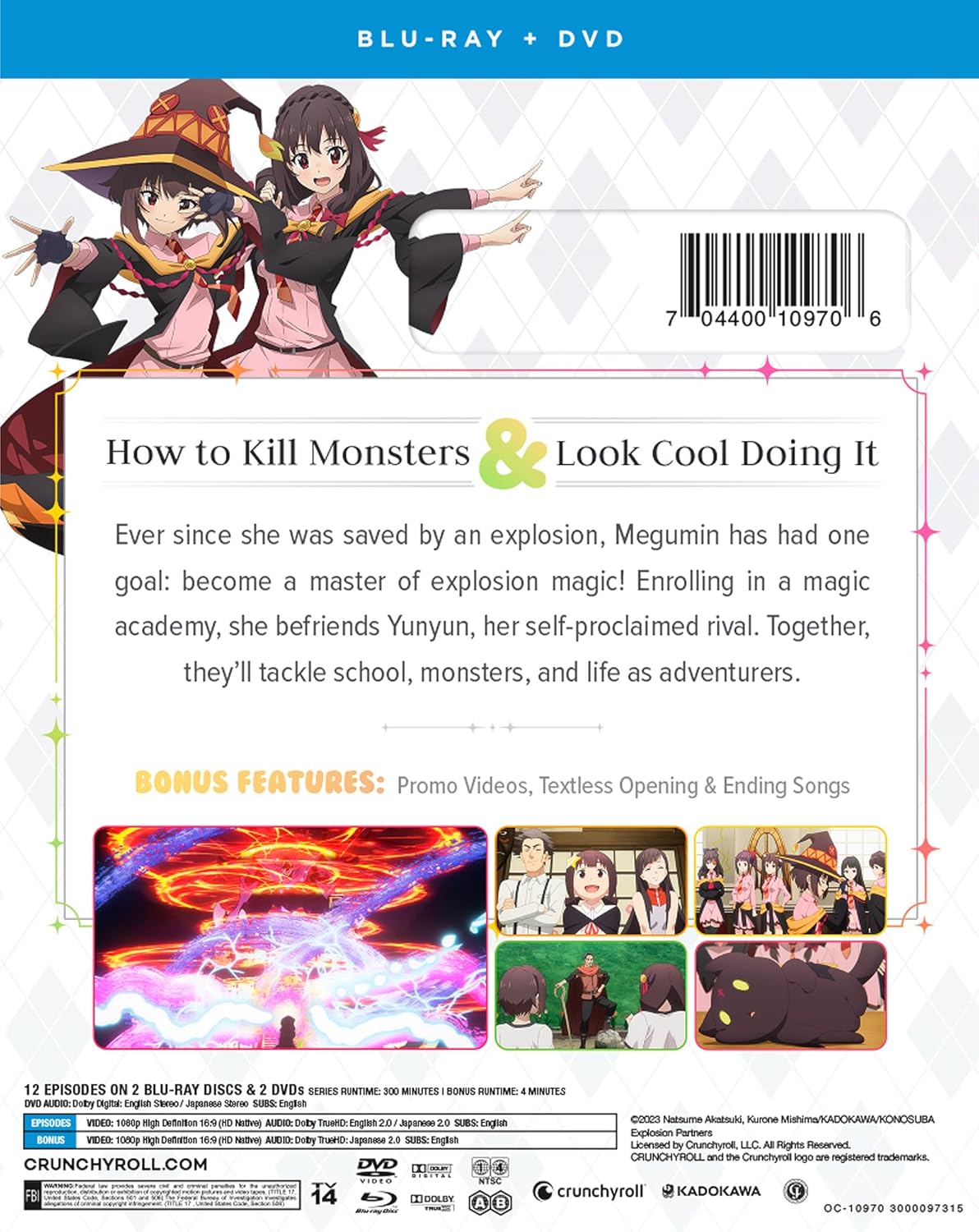 Konosuba - An Explosion On This Wonderful World! - Blu-ray & DVD