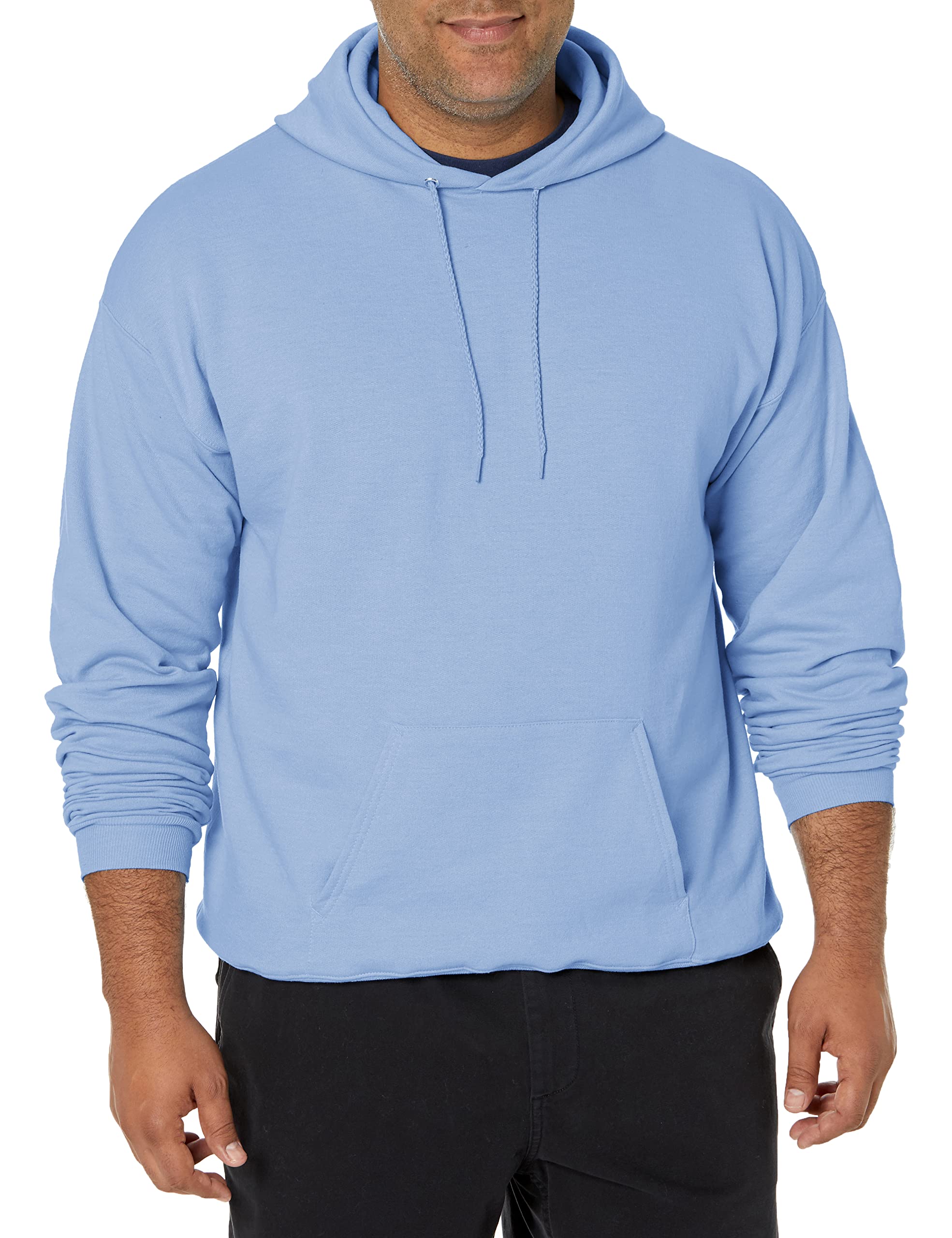 Hanes EcoSmart Hoodie, Midweight Fleece, Pullover Hooded Sweatshirt for Men