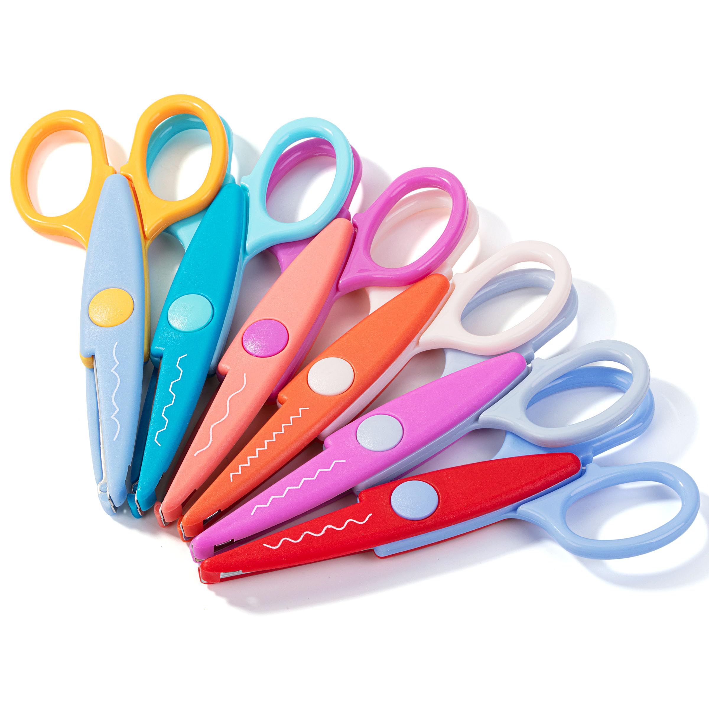 Mr. Pen Craft Scissors - Decorative Edge, 6 Pack, Zig Zag, Scrapbooking, Fancy, Pattern, Design