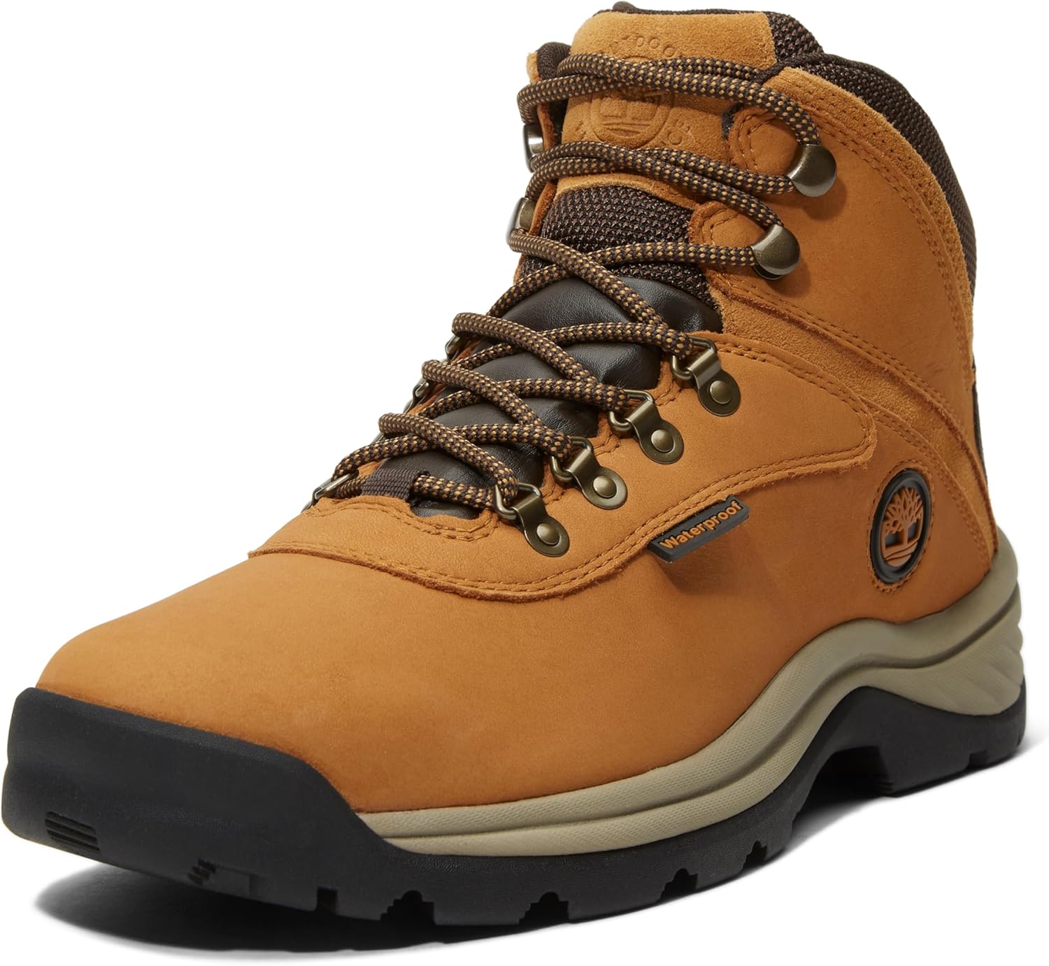 Timberland Men's White Ledge Mid Waterproof Hiking Boot, Wheat-NEW 2024, 10 Medium