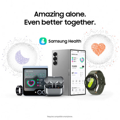 SAMSUNG Galaxy Watch 7 40mm Bluetooth AI Smartwatch w/Energy Score, Wellness Tips, Heart Rate Tracking, Sleep Monitor, Fitness Tracker, 2024, Cream [US Version, 1Yr Manufacturer Warranty]