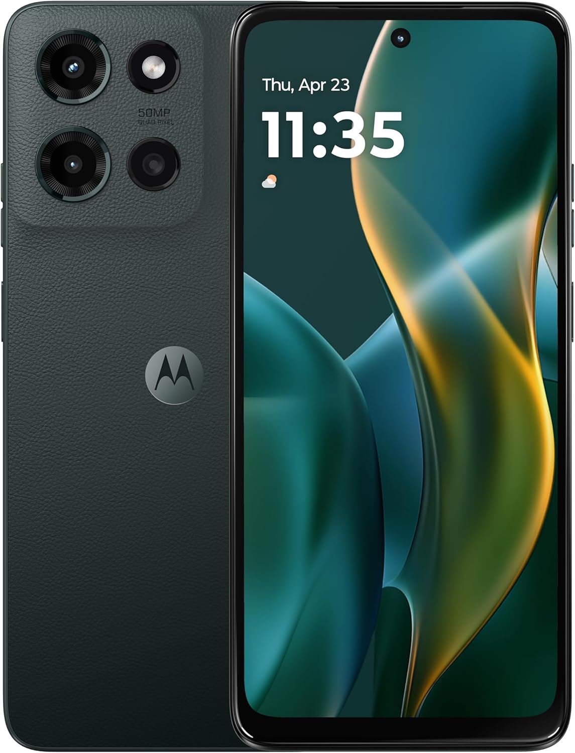 Motorola Moto G - 2025 | Unlocked | Made for US 4/128GB | 50MP Camera | Forest Gray