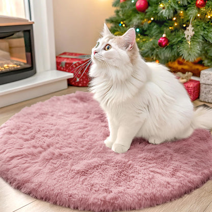 OLANLY Area Rugs for Living Room Bedroom, Machine Washable 4x5.9 ft Soft Fluffy Shaggy Bedside Rug, Indoor Floor Carpet for Kids Girls and Boys, Dorms, Nursery Rooms, Home Decor Aesthetic, Grey