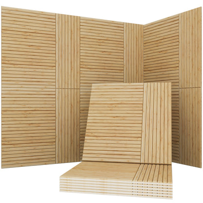 Acoustical Wall Panels, 6-Piece 23.62 X 23.62 Inches Art Acoustic Panels, Decorative Acoustic Panels, Acoustic Wall Panels, Sound Absorbing Wall Art, Arcadian Vortex