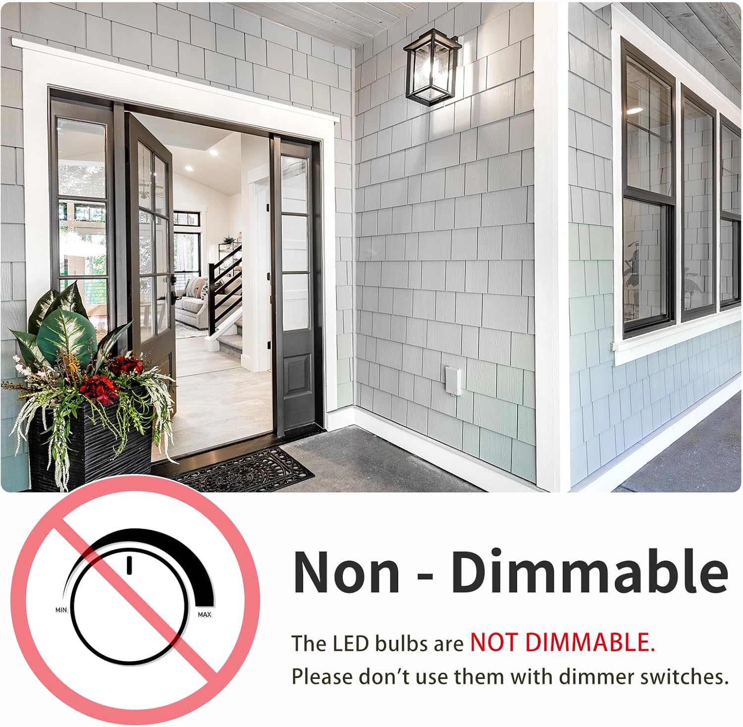 6-Pack A19 LED Light Bulbs,60 Watt Equivalent Daylight 5000K with E26 Base,Efficient 9W,800 Lumens Non-Dimmable LED Bulbs,15000 Hours, Ideal for Bedroom Living Room