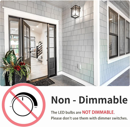 6-Pack A19 LED Light Bulbs,60 Watt Equivalent Daylight 5000K with E26 Base,Efficient 9W,800 Lumens Non-Dimmable LED Bulbs,15000 Hours, Ideal for Bedroom Living Room