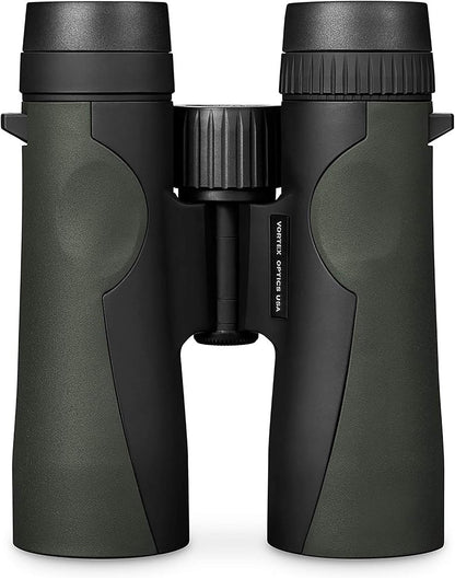 Vortex Optics Crossfire HD 10x42 Binoculars - HD Optical System, Tripod Adaptable, Rubber Armor, Waterproof, Fogproof, Shockproof, Included GlassPak - Unlimited, Unconditional Warranty