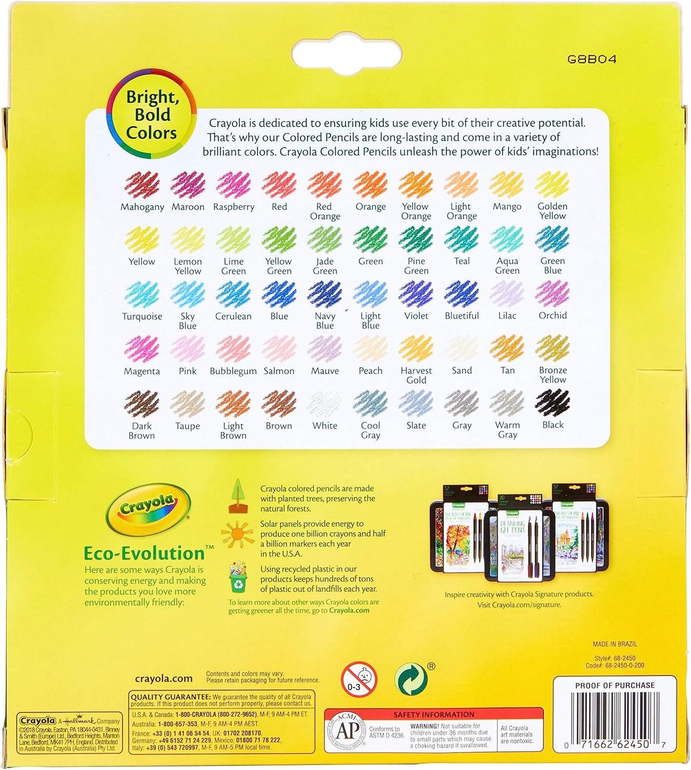 Crayola Erasable Colored Pencils for Kids (50ct), Bulk Colored Pencil Set, Back to School Essentials for Kids, Teacher Classroom Must Haves [Amazon Exclusive]