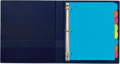 Avery Big Tab Write & Erase Durable Plastic Dividers for 3 Ring Binders, 8-Tab Set, Bright Multicolor, 1 Set (16130)