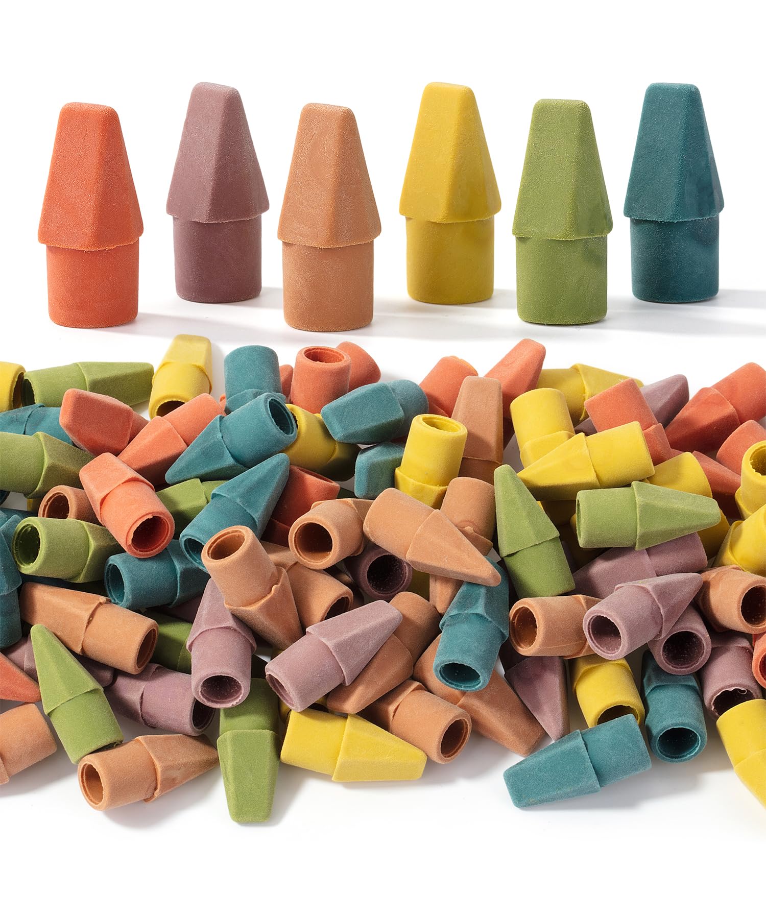 Mr. Pen Erasers for Pencils, 120 Pack, Pencil Top Erasers, Eraser Caps, Cap Tops, Topper Erasers. Ereaser