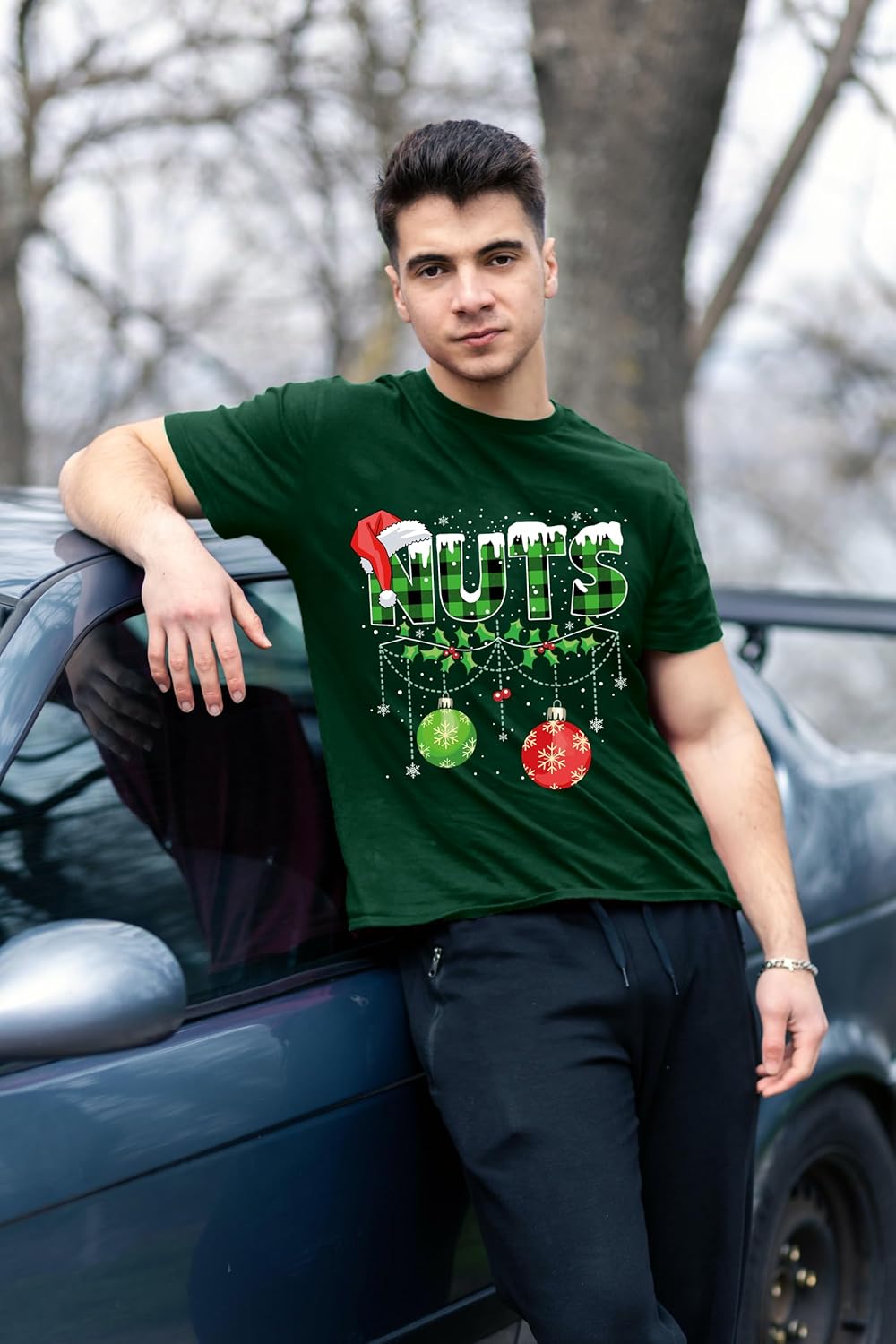 Christmas Couples Shirts Merry Christmas Family Matching Xmas Outfits Funny Holiday Graphic Pajamas Tees Top