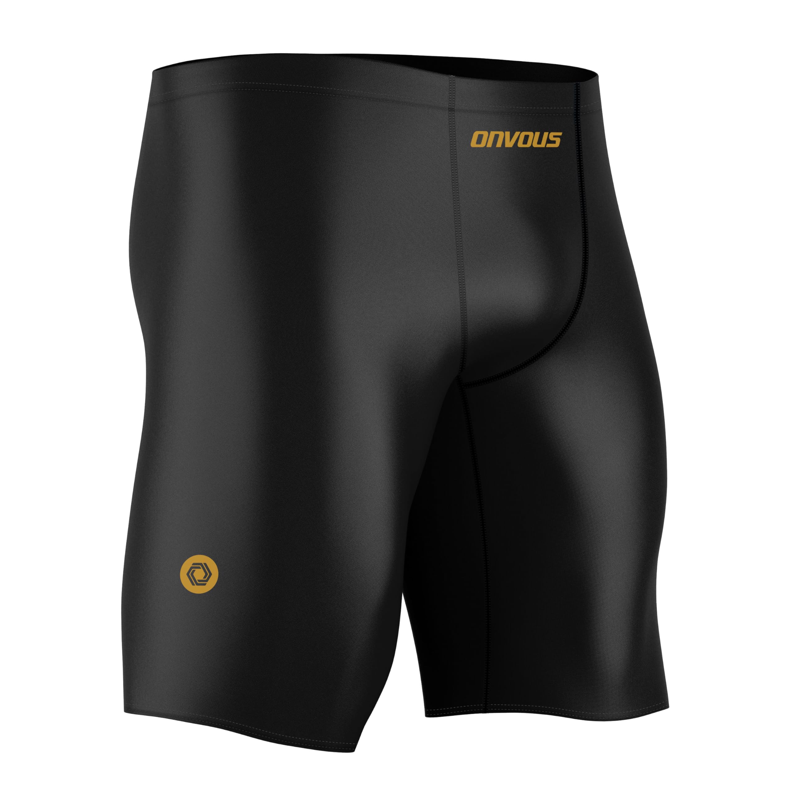 Onvous Swim Jammers for Men | Men's Athletic Swimwear Jammer | Mens Jammer for Swimming | Mens Swim Jammers Size 28-38