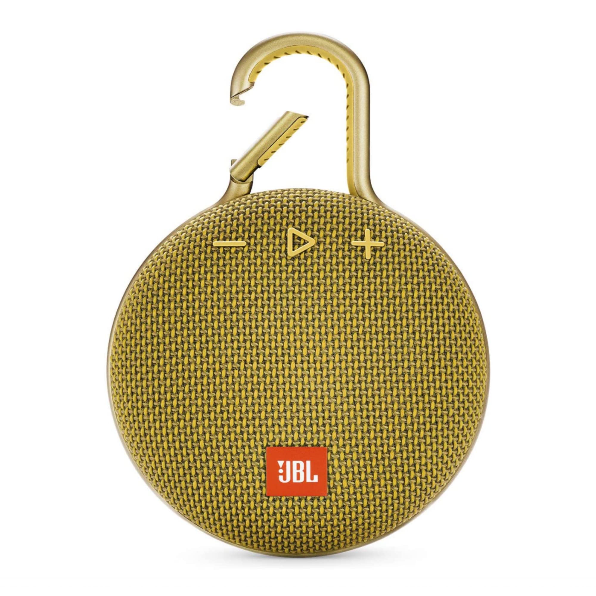 JBL Clip 3, Dusty Pink - Waterproof, Durable & Portable Bluetooth Speaker - Up to 10 Hours of Play - Includes Noise-Cancelling Speakerphone & Wireless Streaming
