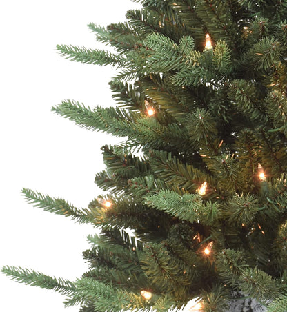Puleo International Pre-Lit 3' Potted Artificial Christmas Tree with 50 Lights, Green