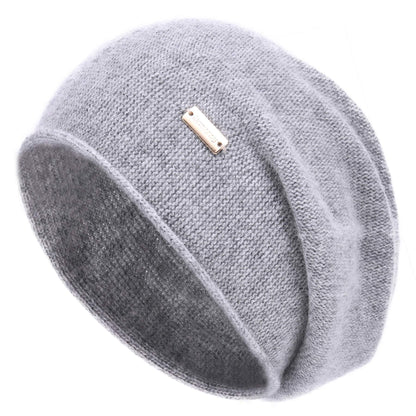 jaxmonoy Slouchy Knit Beanie Hat for Women Winter Soft Warm Ladies Laightweight Slouch Knitted Skull Beanies Cap