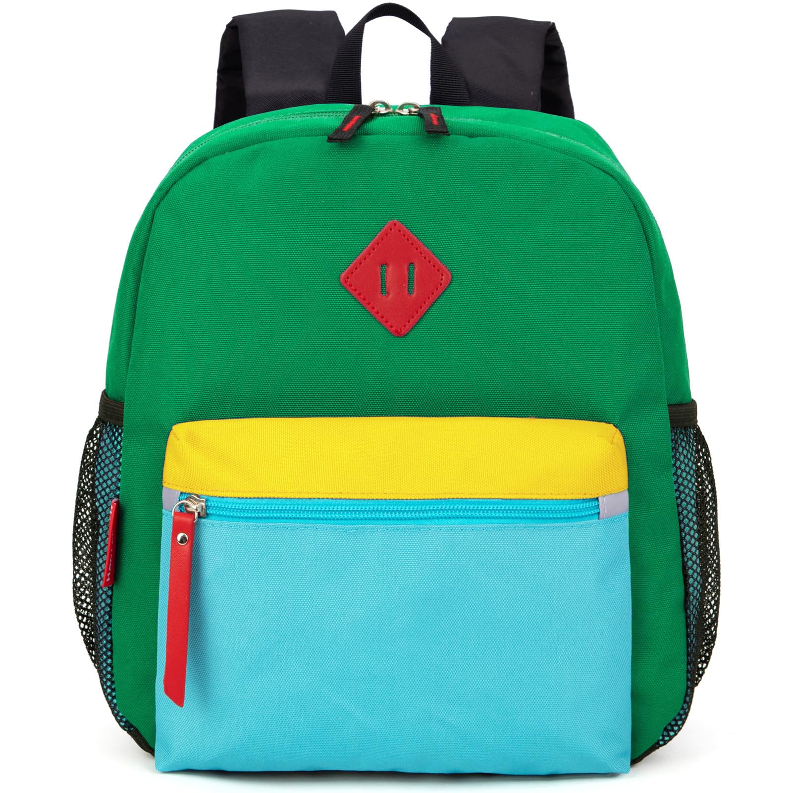 HawLander Preschool Kids Backpack, 12 inch Toddler Backpacks for Boys with Chest Strap