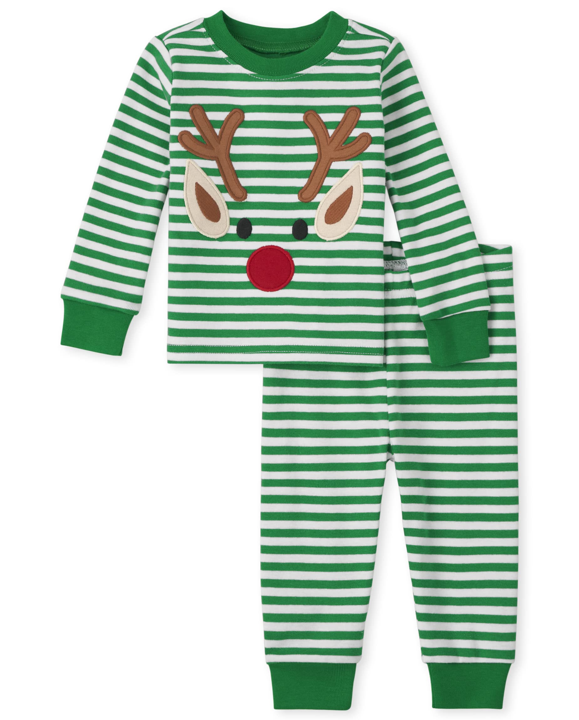 The Children's Place Kids' Holiday Long Sleeve Pajamas