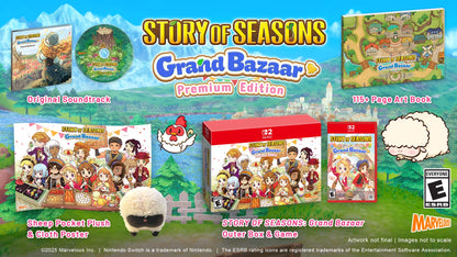 Story of Seasons Grand Bazaar Premium Edition Nintendo Switch