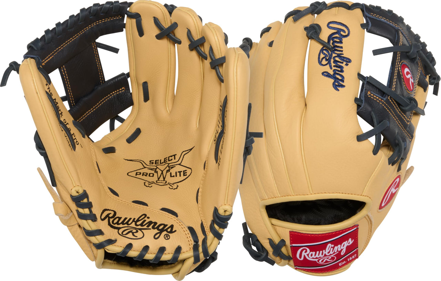 Rawlings | Select PRO LITE Youth Baseball Glove | Pro Player Models | Sizes 10.5" - 12.25" | Multiple Styles