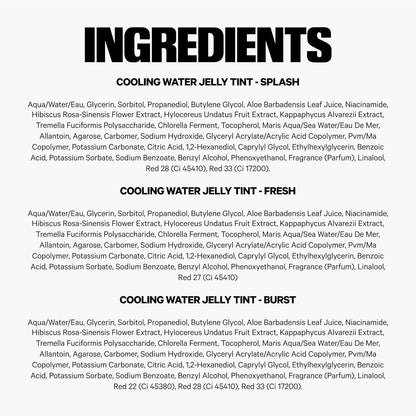 Milk Makeup Cooling Water Jelly Tint – Long-Lasting Sheer Lip + Cheek Stain with Firming Vegan Collagen + Hydrating Aloe – Transfer Proof, Buildable Lip Tint + Blush