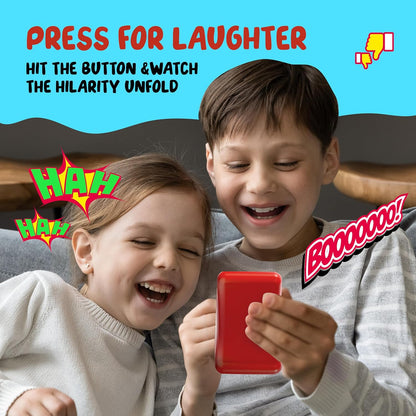 KNUCKLHEAD Sound Effects Machine - 16 Hilarious Sounds - Stocking Stuffer - Boys Prank Gifts for Kids- 6 7 8 9 10 Year Old Boy Gifts - Fun Boys Toys for Ages 8-13 - Cool Gadgets for Teens Gift