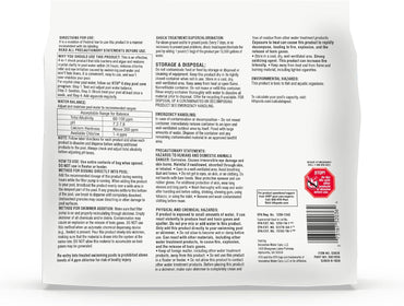 HTH 52036R Pool Care Shock Advanced, Swimming Pool Chemical - Cal Hypo Formula, Prevents Bacteria & Algae, Restores Crystal Clear Water - Shock Treatment, (6 Pack)
