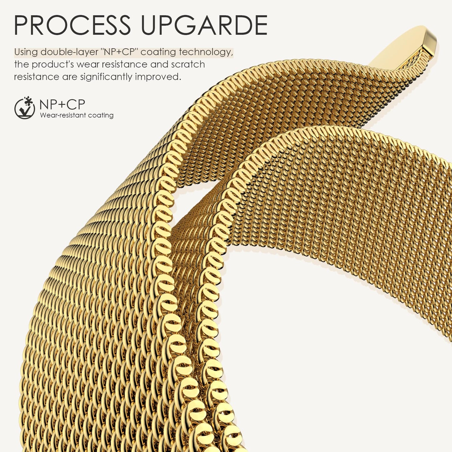 Original Milanese Loop Band Compatible with Apple Watch 38mm 40mm 41mm 42mm 44mm 45mm 46mm 49mm - Women & Men Magnetic Closure Adjustable Metal Strap for iWatch Series 11 10 9 8 7 6 5 4 SE2 3 Ultra2 3