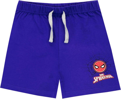 Marvel Boys Spiderman T-Shirt And Shorts Set
