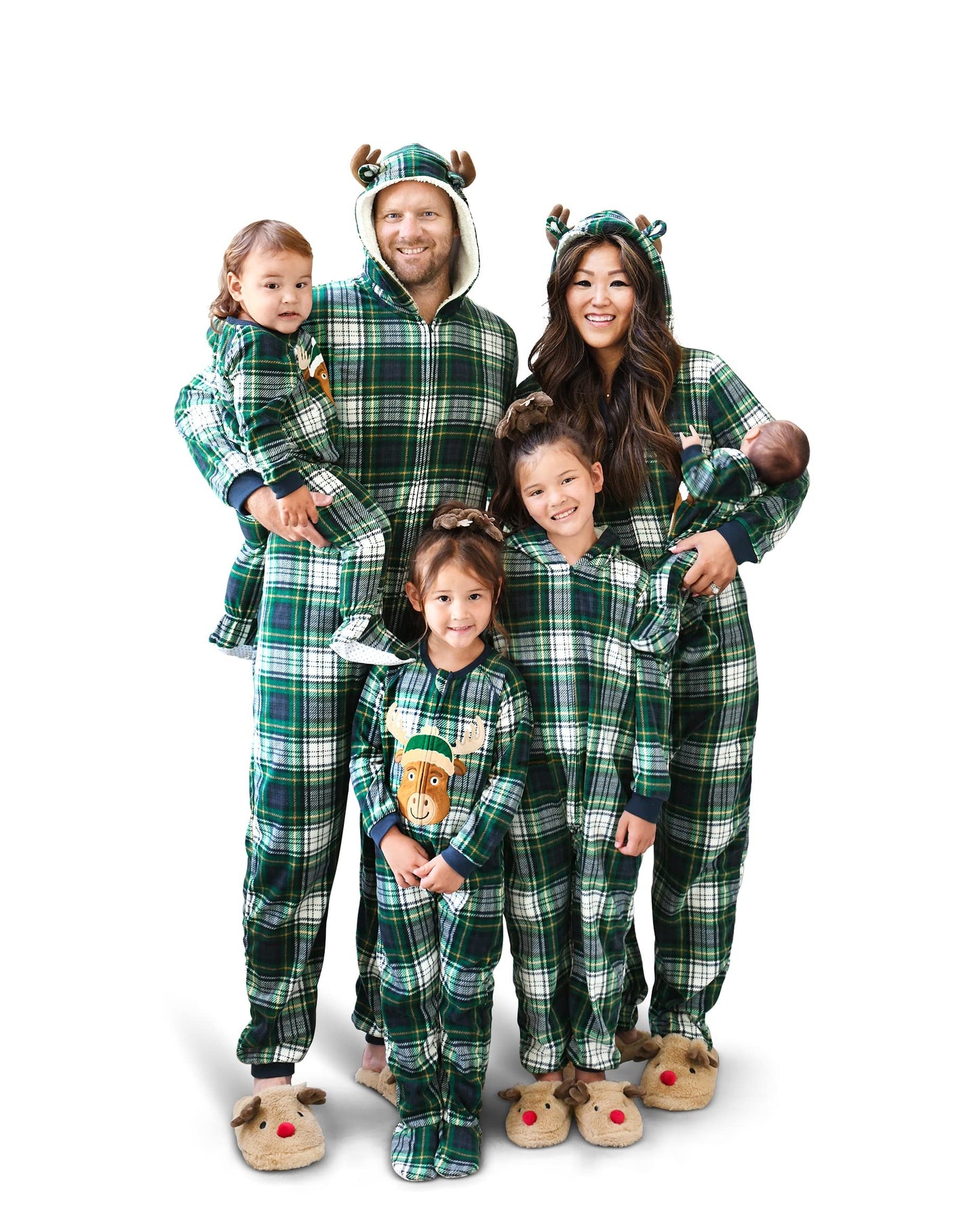 The Children's Place Baby and Family Matching Fleece Holiday Pajama Set