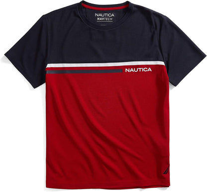 Nautica Men's Navtech Colorblock Tee