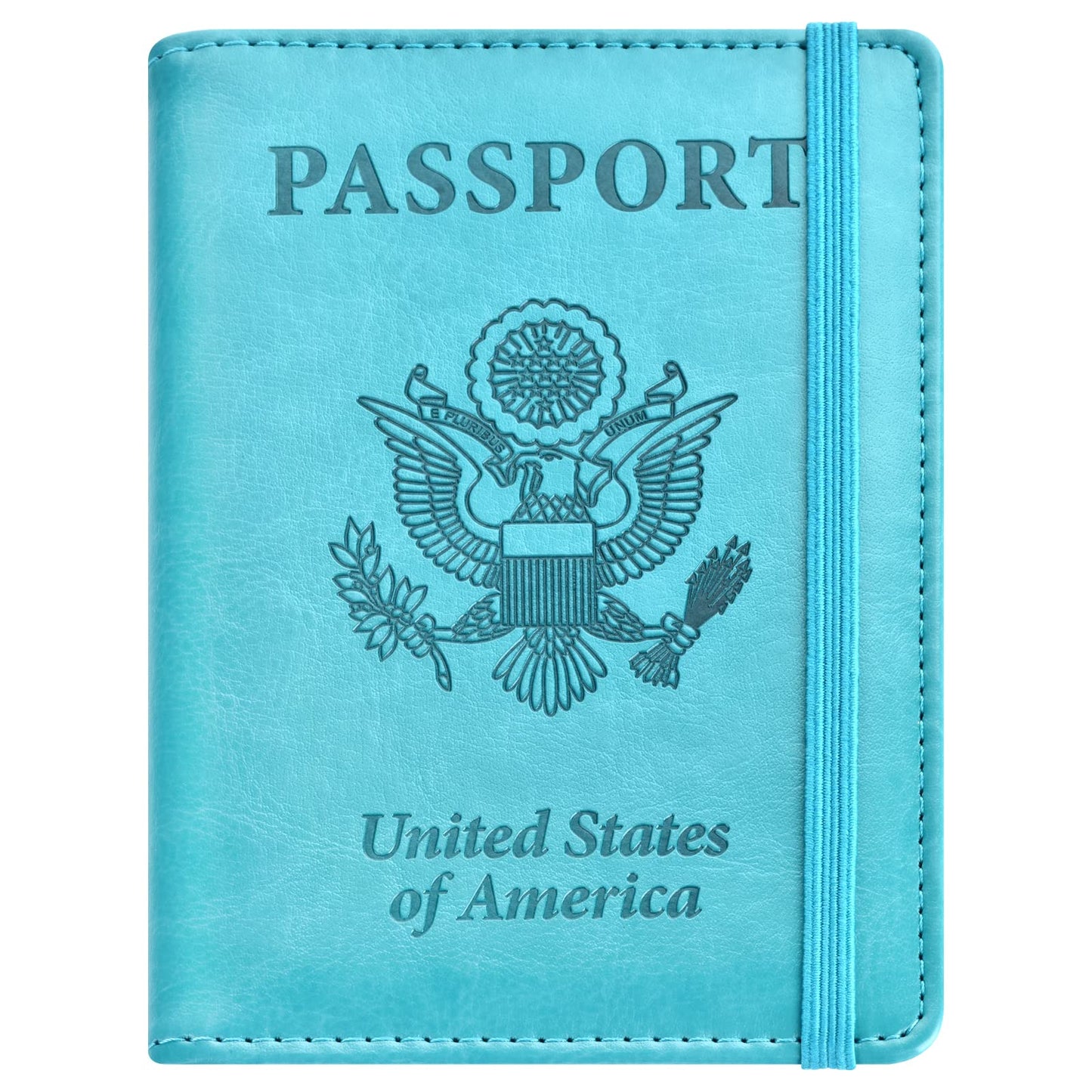 Eoehro Passport Holder for Travel Essentials, Passport Wallet Cover Case for Travel Must Haves Accessories,Passport Book Holders for Women and Men(brown)