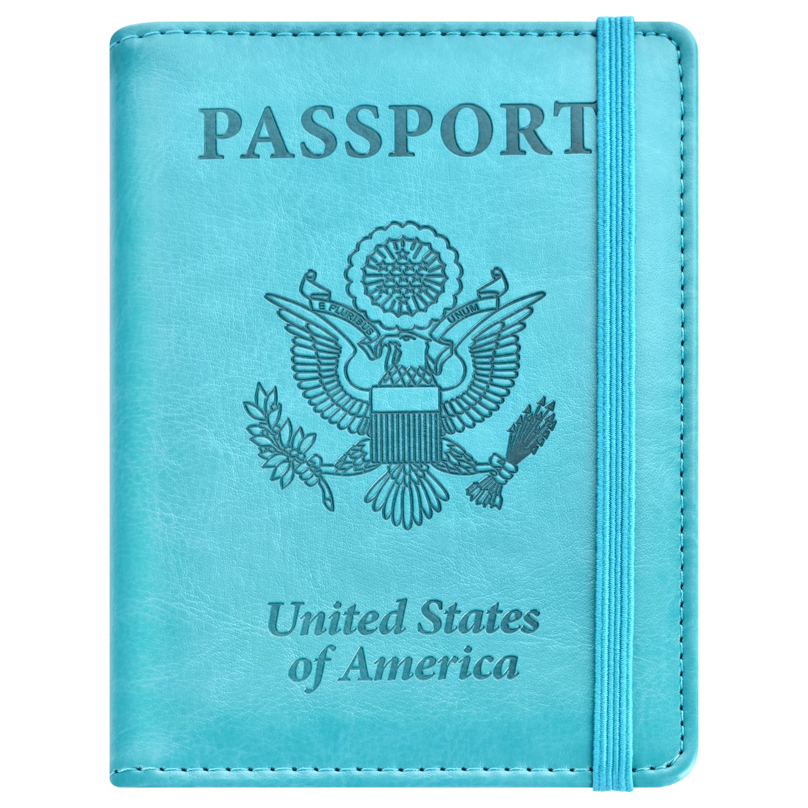 Eoehro Passport Holder for Travel Essentials, Passport Wallet Cover Case for Travel Must Haves Accessories,Passport Book Holders for Women and Men(brown)