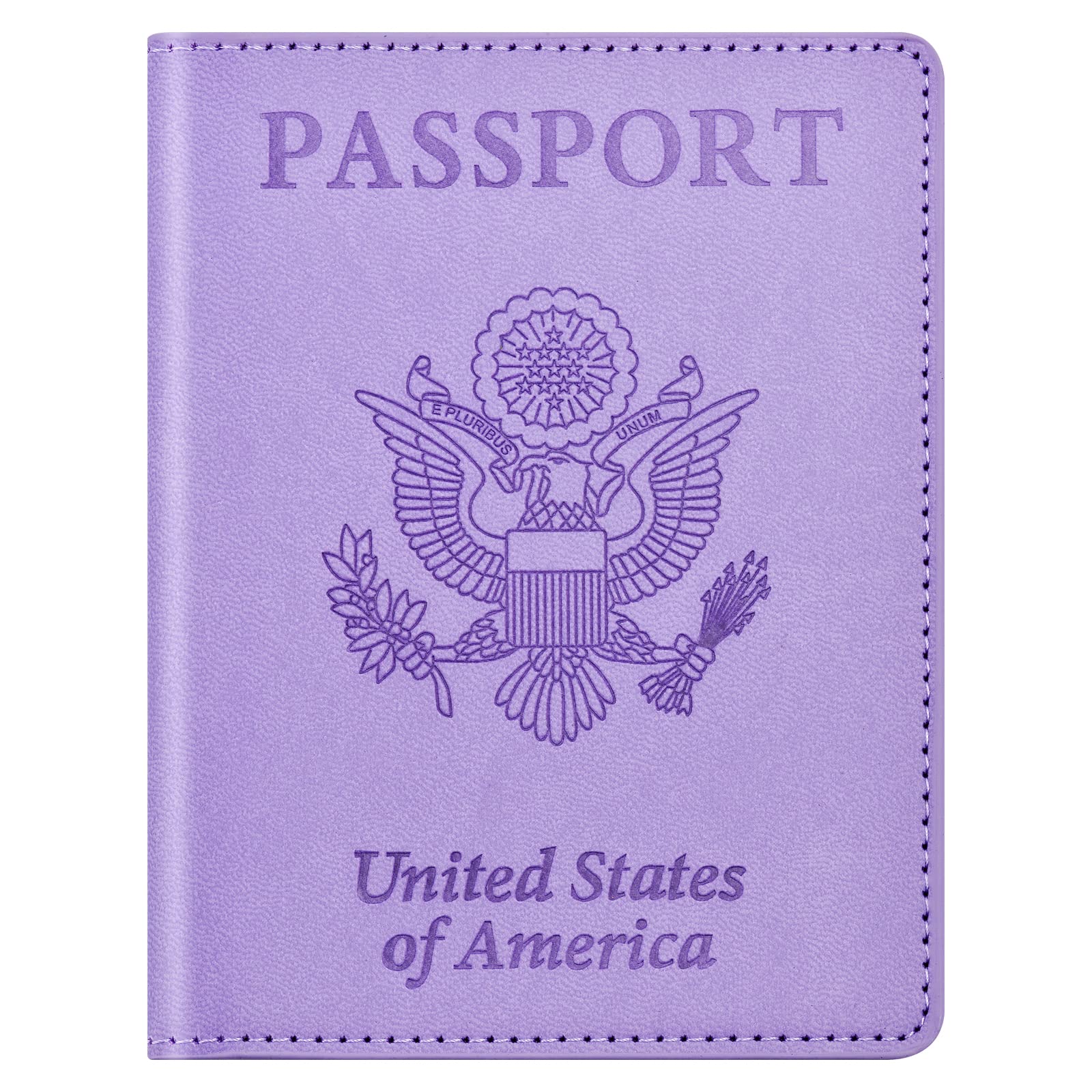 Eoehro Passport Holder for Travel Essentials, Passport Wallet Cover Case for Travel Must Haves Accessories,Passport Book Holders for Women and Men(brown)